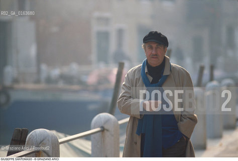 Caption: Nome: .SANTOMASO GIUSEPPE.Descrizione: .ARTE PITTORE / A VENEZIA.Credit: ©Graziano Arici/Rosebud2 / Costo: .A.Nazione: .ITALIA.Cittˆ: ..Data: .1980