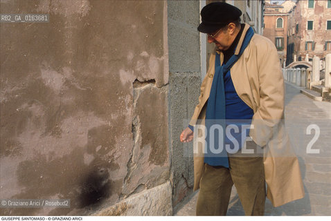 Caption: Nome: .SANTOMASO GIUSEPPE.Descrizione: .ARTE PITTORE / A VENEZIA.Credit: ©Graziano Arici/Rosebud2 / Costo: .A.Nazione: .ITALIA.Cittˆ: ..Data: .1980