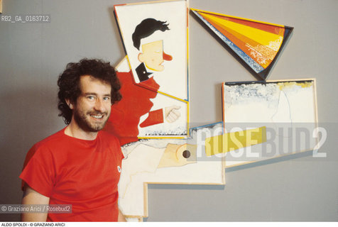Caption: Nome: .SPOLDI ALDO.Descrizione: .ARTE.Credit: ©Graziano Arici/Rosebud2 / Costo: .A.Nazione: .ITALIA.Cittˆ: ..Data: .1982