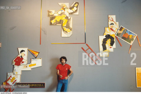 Caption: Nome: .SPOLDI ALDO.Descrizione: .ARTE.Credit: ©Graziano Arici/Rosebud2 / Costo: .A.Nazione: .ITALIA.Cittˆ: ..Data: .1982