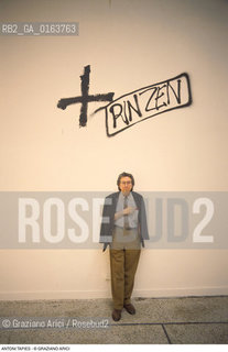 Caption: Nome: .TAPIES  ANTONI.Descrizione: .ARTE BIENNALE.Credit: ©Graziano Arici/Rosebud2 / Costo: .A.Nazione: .SPAGNA.Cittˆ: ..Data: .1993