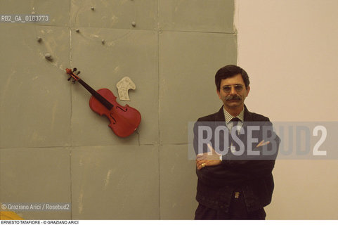 Caption: Nome: .TATAFIORE ERNESTO.Descrizione: .ARTE BIENNALE.Credit: ©Graziano Arici/Rosebud2 / Costo: .A.Nazione: .ITALIA.Cittˆ: ..Data: .1986