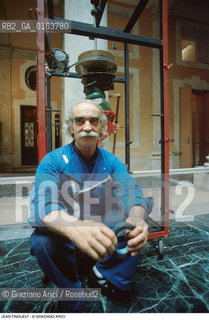 Caption: Nome: .TINGUELY JEAN.Descrizione: .ARTE / PALAZZO GRASSI.Credit: ©Graziano Arici/Rosebud2 / Costo: .A.Nazione: .SVIZZERA.Cittˆ: ..Data: .1987