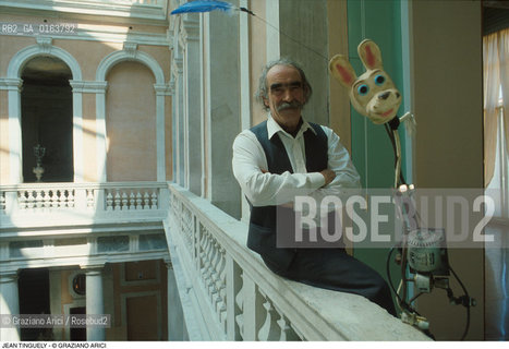 Caption: Nome: .TINGUELY JEAN.Descrizione: .ARTE / MACCHINA PALAZZO GRASSI.Credit: ©Graziano Arici/Rosebud2 / Costo: .A.Nazione: .SVIZZERA.Cittˆ: ..Data: .1987