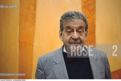 Caption: Nome: .TURCATO GIULIO.Descrizione: .ARTE PITTORE.Credit: ©Graziano Arici/Rosebud2 / Costo: .A.Nazione: .ITALIA.Cittˆ: ..Data: .1982