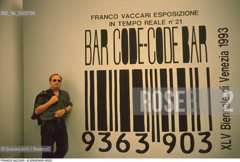 Caption: Nome: .VACCARI FRANCO.Descrizione: .ARTE.Credit: ©Graziano Arici/Rosebud2 / Costo: .A.Nazione: .ITALIA.Cittˆ: ..Data: .1993