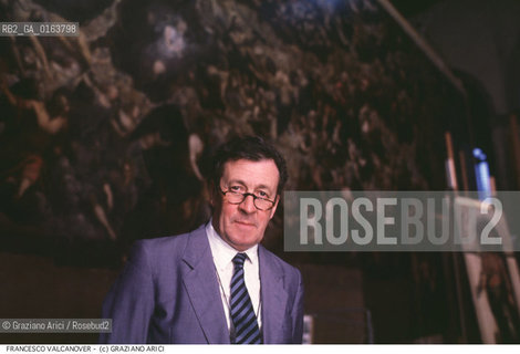Nome: .VALCANOVER FRANCESCO.Descrizione: .STORICO DELLARTE.Credit: ©Graziano Arici/Rosebud2 / Costo: .A.Nazione: .ITALIA.Cittˆ: .VENEZIA.Data: .1986.