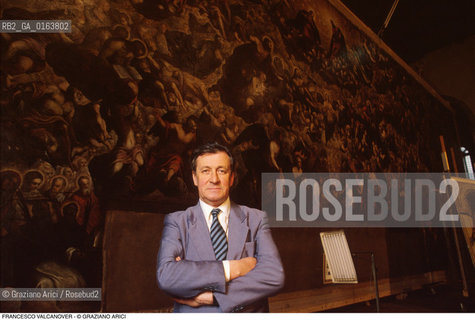 Caption: Nome: .VALCANOVER FRANCESCO.Descrizione: .STORICO DELLARTE.Credit: ©Graziano Arici/Rosebud2 / Costo: .A.Nazione: .ITALIA.Cittˆ: ..Data: .1986