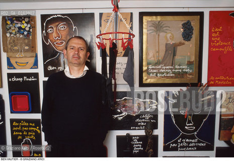 Caption: Nome: .VAUTIER BEN.Descrizione: .ARTE.Credit: ©Graziano Arici/Rosebud2 / Costo: .A.Nazione: .FRANCIA.Cittˆ: ..Data: .1988