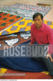 Caption: Nome: .VIALLAT CLAUDE.Descrizione: .ARTE BIENNALE.Credit: ©Graziano Arici/Rosebud2 / Costo: .A.Nazione: .FRANCIA.Cittˆ: ..Data: .1988