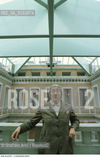 Caption: Nome: .AULENTI GAE.Descrizione: .ARCHITETTURA ARCHITETTO INDUSTRIAL DESIGNER/ALLINTERNO DI PALAZZO GRASSI.Credit: ©Graziano Arici/Rosebud2 / Costo: .A.Nazione: .ITALIA.Cittˆ: ..Data: .1987
