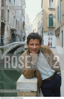Caption: Nome: .DAL CO FRANCESCO.Descrizione: .ARCHITETTO STORICO DELLARCHITETTURA SAGGISTA/A VENEZIA.Credit: ©Graziano Arici/Rosebud2 / Costo: .A.Nazione: .ITALIA.Cittˆ: ..Data: .1990