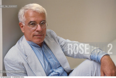 Caption: Nome: .PETER EISEMAN.Descrizione: .ARCHITETTURA ARCHITETTO.Credit: ©Graziano Arici/Rosebud2 / Costo: .A.Nazione: .USA.Cittˆ: ..Data: .1992