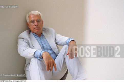 Caption: Nome: .PETER EISEMAN.Descrizione: .ARCHITETTURA ARCHITETTO.Credit: ©Graziano Arici/Rosebud2 / Costo: .A.Nazione: .USA.Cittˆ: ..Data: .1992