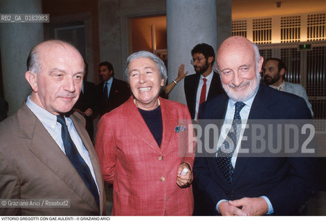 Caption: Nome: .GREGOTTI VITTORIO.Descrizione: .ARCHITETTURA ARCHITETTO/CON GAE AULENTI.Credit: ©Graziano Arici/Rosebud2 / Costo: .A.Nazione: .ITALIA.Cittˆ: ..Data: .1993