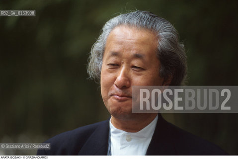 Caption: Nome: .ISOZAKI ARATA.Descrizione: .ARCHITETTO  ARCHITETTURA .Credit: ©Graziano Arici/Rosebud2 / Costo: .A.Nazione: .GIAPPONE.Cittˆ: ..Data: .1996