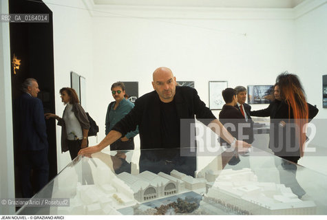 Caption: Nome: .NOUVEL JEAN.Descrizione: .ARCHITETTO/ALLA BIENNALE ARCHITETTURA.Credit: ©Graziano Arici/Rosebud2 / Costo: .A.Nazione: .FRANCIA.Cittˆ: ..Data: .1996
