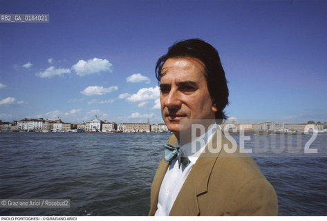 Caption: Nome: .PORTOGHESI PAOLO.Descrizione: .ARCHITETTURA ARCHITETTO/A VENEZIA.Credit: ©Graziano Arici/Rosebud2 / Costo: .A.Nazione: .ITALIA.Cittˆ: ..Data: .1985