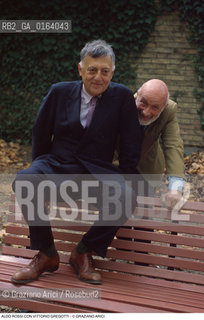 Caption: Nome: .ROSSI ALDO.Descrizione: .ARCHITETTO/CON VITTORIO GREGOTTI ALLA BIENNALE ARCHITETTURA.Credit: ©Graziano Arici/Rosebud2 / Costo: .A.Nazione: .ITALIA.Cittˆ: ..Data: .1992