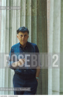 Caption: Nome: .ROSSI ALDO.Descrizione: .ARCHITETTURA ARCHITETTO/FUMA UNA SIGARETTA.Credit: ©Graziano Arici/Rosebud2 / Costo: .A.Nazione: .ITALIA.Cittˆ: ..Data: .1985