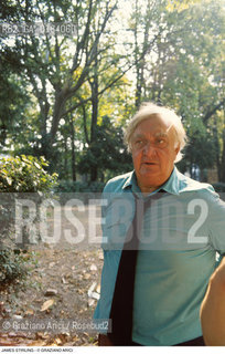 Caption: Nome: .STIRLING JAMES.Descrizione: .ARCHITETTO/ ALLA BIENNALE ARCHITETTURA.Credit: ©Graziano Arici/Rosebud2 / Costo: .A.Nazione: .GRAN BRETAGNA.Cittˆ: ..Data: .1992