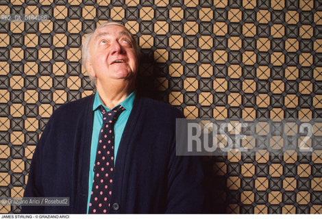 Caption: Nome: .STIRLING JAMES.Descrizione: .ARCHITETTURA ARCHITETTO.Credit: ©Graziano Arici/Rosebud2 / Costo: .A.Nazione: .GRAN BRETAGNA.Cittˆ: ..Data: .1992