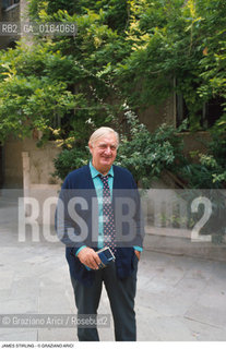 Caption: Nome: .STIRLING JAMES.Descrizione: .ARCHITETTO / ALLA BIENNALE ARCHITETTURA.Credit: ©Graziano Arici/Rosebud2 / Costo: .A.Nazione: .GRAN BRETAGNA.Cittˆ: ..Data: .1992