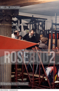 Caption: Nome: .VEDOVA EMILIO.Descrizione: .ARTE PITTORE / ALL ACCADEMIA DI BELLE ARTI.Credit: ©Graziano Arici/Rosebud2 / Costo: .A.Nazione: .ITALIA.Cittˆ: ..Data: .1982