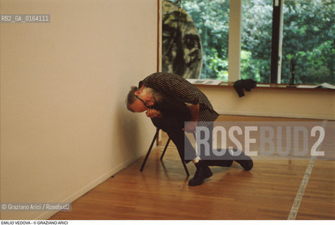 Caption: Nome: .VEDOVA EMILIO.Descrizione: .ARTE PITTORE /AL PAC.Credit: ©Graziano Arici/Rosebud2 / Costo: .A.Nazione: .ITALIA.Cittˆ: .MILANO.Data: .1991