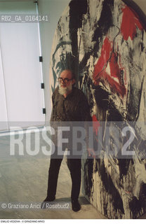 Caption: Nome: .VEDOVA EMILIO.Descrizione: .ARTE PITTORE /AL PAC.Credit: ©Graziano Arici/Rosebud2 / Costo: .A.Nazione: .ITALIA.Cittˆ: .MILANO.Data: .1991