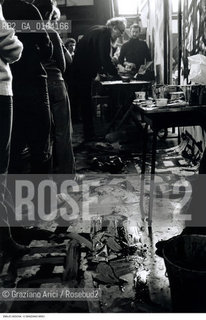 Caption: Nome: .VEDOVA EMILIO.Descrizione: .ARTE PITTORE / ALL ACCADEMIA DI BELLE ARTI.Credit: ©Graziano Arici/Rosebud2 / Costo: .A.Nazione: .ITALIA.Cittˆ: ..Data: .1982