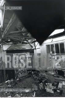 Caption: Nome: .VEDOVA EMILIO.Descrizione: .ARTE PITTORE NEL SUO STUDIO.Credit: ©Graziano Arici/Rosebud2 / Costo: .A.Nazione: .ITALIA.Cittˆ: ..Data: .1987