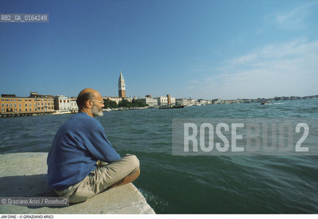 Nome: .DINE JIM.Descrizione: .ARTE PITTORE A VENEZIA.Credit: ©Graziano Arici/Rosebud2 / Costo: .A.Nazione: .USA.Cittˆ: ..Data: .1988.