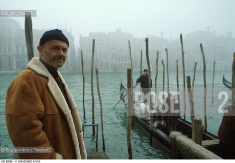 Nome: .DINE JIM.Descrizione: .ARTE PITTORE A VENEZIA.Credit: ©Graziano Arici/Rosebud2 / Costo: .A.Nazione: .USA.Cittˆ: ..Data: .1988.