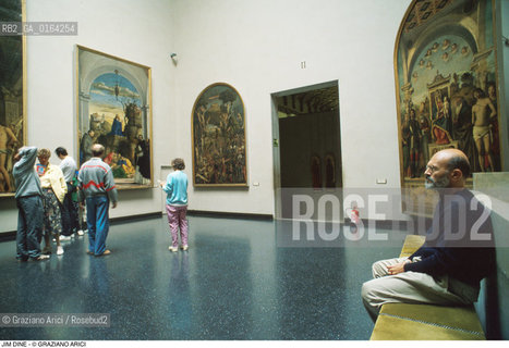 Nome: .DINE JIM.Descrizione: .ARTE PITTORE / ALLE GALLERIE DELLACCADEMIA.Credit: ©Graziano Arici/Rosebud2 / Costo: .A.Nazione: .USA.Cittˆ: ..Data: .1988