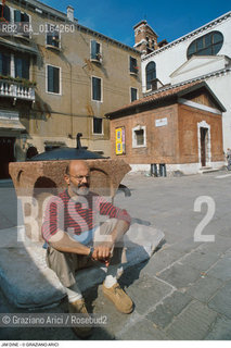 Nome: .DINE JIM.Descrizione: .ARTE PITTORE A VENEZIA.Credit: ©Graziano Arici/Rosebud2 / Costo: .A.Nazione: .USA.Cittˆ: ..Data: .1988.