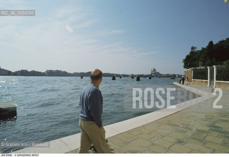 Nome: .DINE JIM.Descrizione: .ARTE PITTORE A VENEZIA.Credit: ©Graziano Arici/Rosebud2 / Costo: .A.Nazione: .USA.Cittˆ: ..Data: .1988.