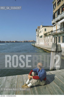 Nome: .DINE JIM.Descrizione: .ARTE PITTORE A VENEZIA.Credit: ©Graziano Arici/Rosebud2 / Costo: .A.Nazione: .USA.Cittˆ: ..Data: .1988.
