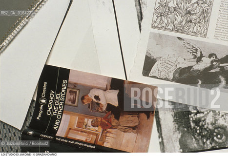 Nome: .DINE JIM.Descrizione: .ARTE STUDIO / LIBRO DI CHEKHOV.Credit: ©Graziano Arici/Rosebud2 / Costo: .A.Nazione: .USA.Cittˆ: ..Data: .1985.