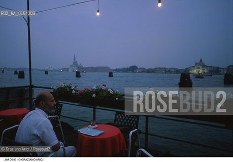 Nome: .DINE JIM.Descrizione: .ARTE PITTORE A VENEZIA.Credit: ©Graziano Arici/Rosebud2 / Costo: .A.Nazione: .USA.Cittˆ: .VENEZIA.Data: .1988.