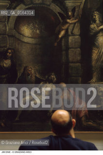 Nome: .DINE JIM.Descrizione: .ARTE PITTORE / DEPOSIZIONE DI TIZIANO.Credit: ©Graziano Arici/Rosebud2 / Costo: .A.Nazione: .USA.Cittˆ: .VENEZIA.Data: .1985.