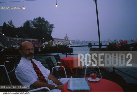 Nome: .DINE JIM.Descrizione: .ARTE PITTORE A VENEZIA.Credit: ©Graziano Arici/Rosebud2 / Costo: .A.Nazione: .USA.Cittˆ: .VENEZIA.Data: .1985.