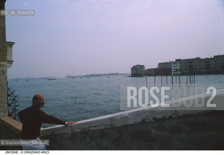 Nome: .DINE JIM.Descrizione: .ARTE PITTORE A VENEZIA.Credit: ©Graziano Arici/Rosebud2 / Costo: .A.Nazione: .USA.Cittˆ: .VENEZIA.Data: .1985.