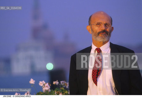 Nome: .DINE JIM.Descrizione: .ARTE PITTORE.Credit: ©Graziano Arici/Rosebud2 / Costo: .A.Nazione: .USA.Cittˆ: .VENEZIA.Data: .1985.