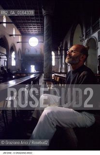 Nome: .DINE JIM.Descrizione: .ARTE PITTORE.Credit: ©Graziano Arici/Rosebud2 / Costo: .A.Nazione: .USA.Cittˆ: .VENEZIA.Data: .1985.