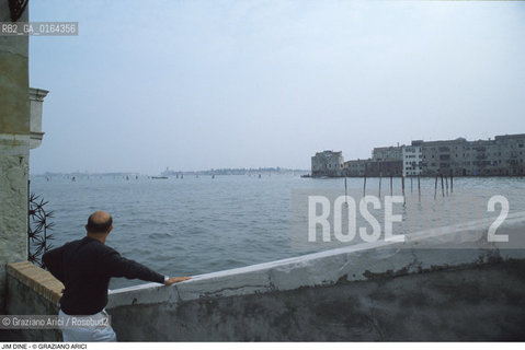 Nome: .DINE JIM.Descrizione: .ARTE PITTORE A VENEZIA.Credit: ©Graziano Arici/Rosebud2 / Costo: .A.Nazione: .USA.Cittˆ: ..Data: .1985.