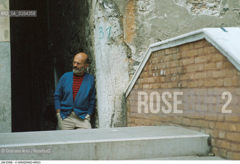 Nome: .DINE JIM.Descrizione: .ARTE PITTORE A VENEZIA.Credit: ©Graziano Arici/Rosebud2 / Costo: .A.Nazione: .USA.Cittˆ: ..Data: .1988.