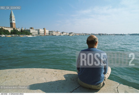 Nome: .DINE JIM.Descrizione: .ARTE PITTORE A VENEZIA.Credit: ©Graziano Arici/Rosebud2 / Costo: .A.Nazione: .USA.Cittˆ: ..Data: .1988.