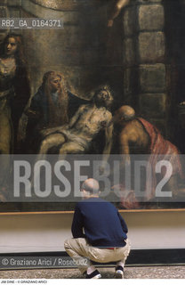 Nome: .DINE JIM.Descrizione: .ARTE PITTORE / DEPOSIZIONE DI TIZIANO.Credit: ©Graziano Arici/Rosebud2 / Costo: .A.Nazione: .USA.Cittˆ: ..Data: .1985.