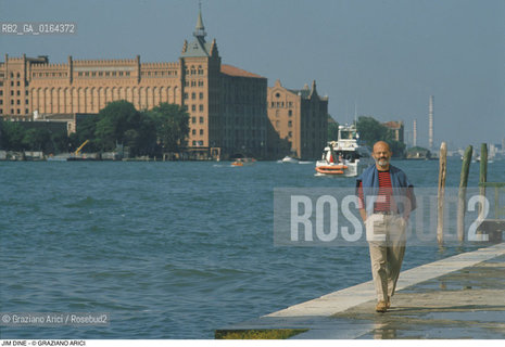 Nome: .DINE JIM.Descrizione: .ARTE PITTORE A VENEZIA.Credit: ©Graziano Arici/Rosebud2 / Costo: .A.Nazione: .USA.Cittˆ: ..Data: .1988.